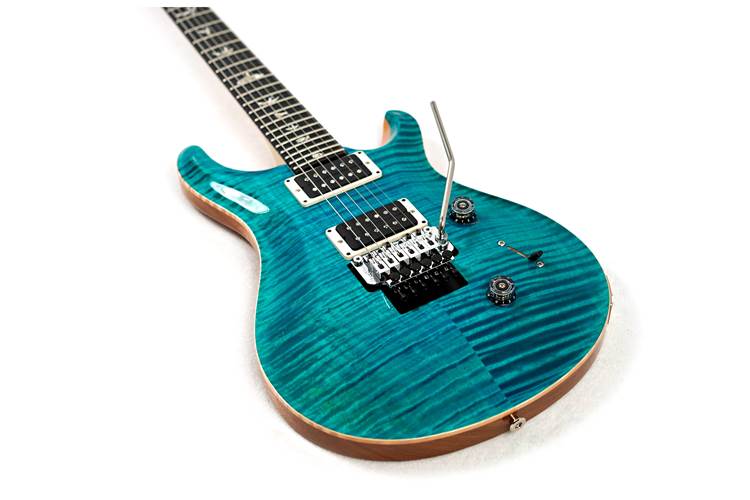 PRS Custom 24 Floyd Carroll Blue 10 Top #0394813 PRS Custom 24 Floyd Carroll Blue 10 Top #0394813