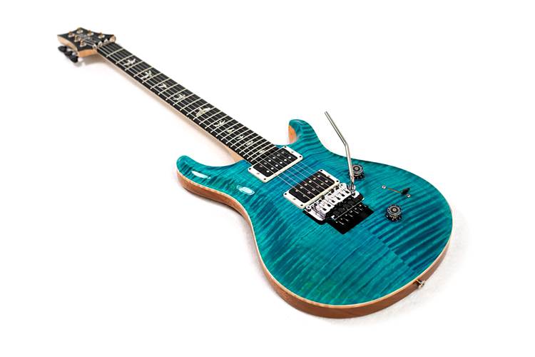 PRS Custom 24 Floyd Carroll Blue 10 Top #0394813 PRS Custom 24 Floyd Carroll Blue 10 Top #0394813