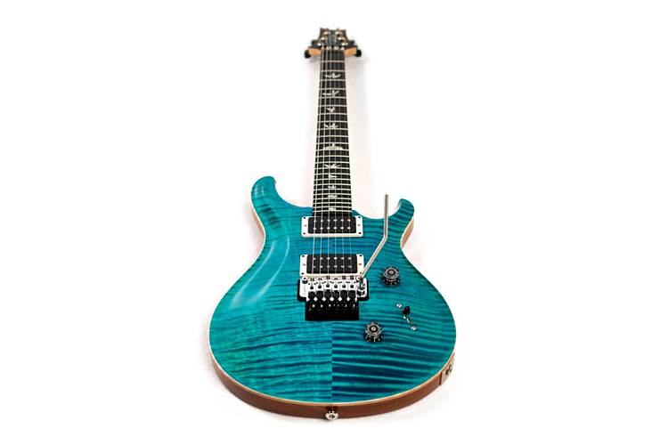 PRS Custom 24 Floyd Carroll Blue 10 Top #0394813 PRS Custom 24 Floyd Carroll Blue 10 Top #0394813