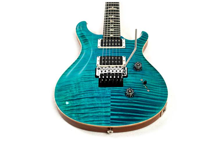 PRS Custom 24 Floyd Carroll Blue 10 Top #0394813 PRS Custom 24 Floyd Carroll Blue 10 Top #0394813