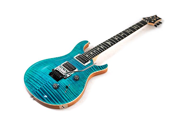 PRS Custom 24 Floyd Carroll Blue 10 Top #0394813 PRS Custom 24 Floyd Carroll Blue 10 Top #0394813