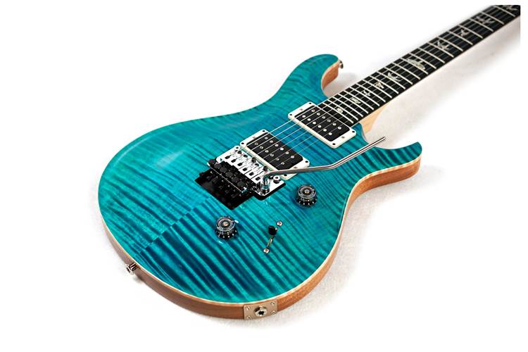PRS Custom 24 Floyd Carroll Blue 10 Top #0394813 PRS Custom 24 Floyd Carroll Blue 10 Top #0394813