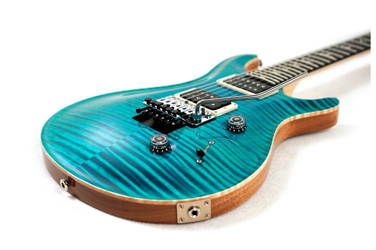 PRS Custom 24 Floyd Carroll Blue 10 Top #0394813 PRS Custom 24 Floyd Carroll Blue 10 Top #0394813