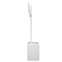 QSC KC12-WH 3000W Active 3-Way Column Loudspeaker System White Front View