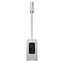 QSC KC12-WH 3000W Active 3-Way Column Loudspeaker System White Front View