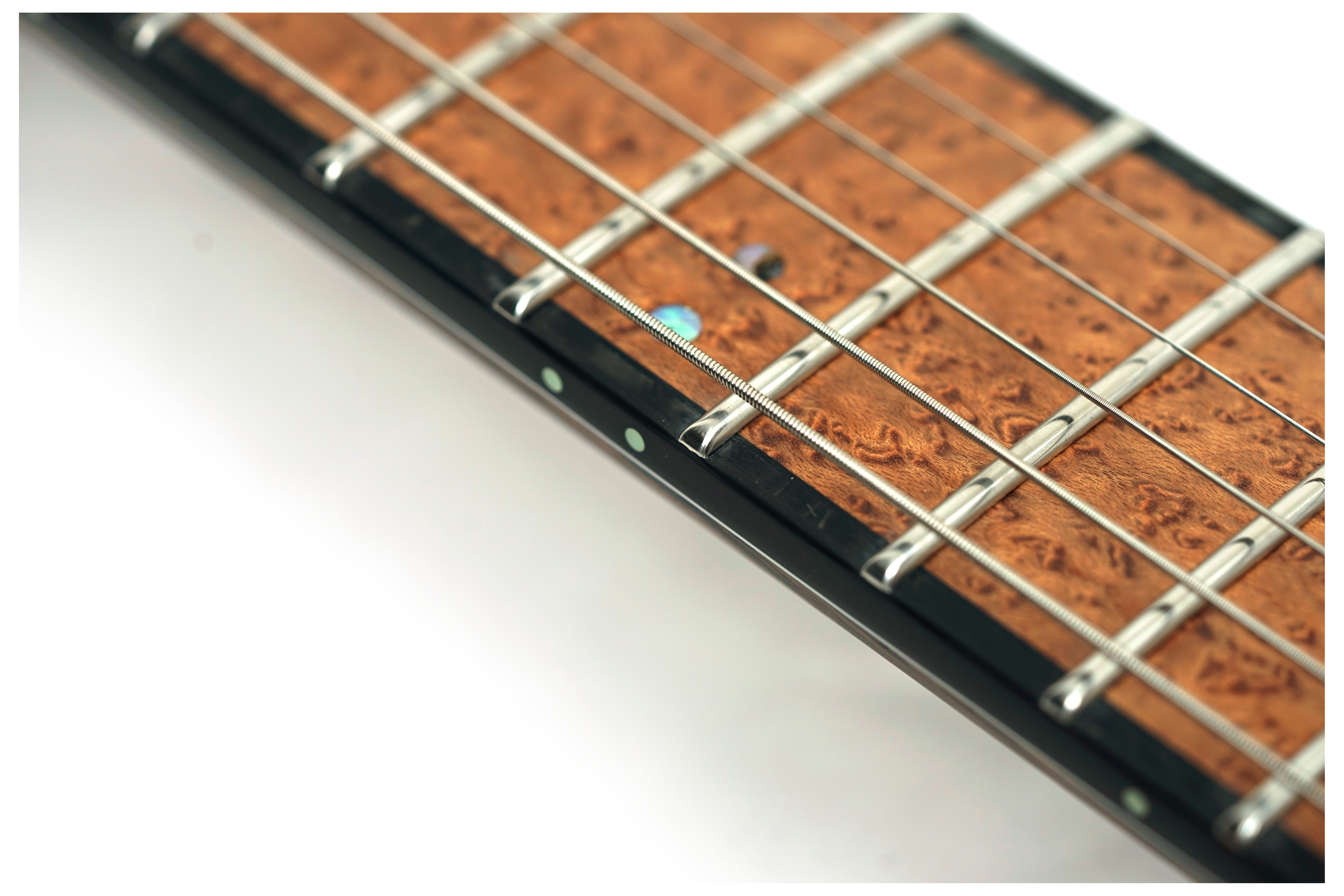 Mayones Regius 6 Quilted Maple 5A Top, Master Grade Birdseye Maple Fretboard, Beyond Purple #RF2604276