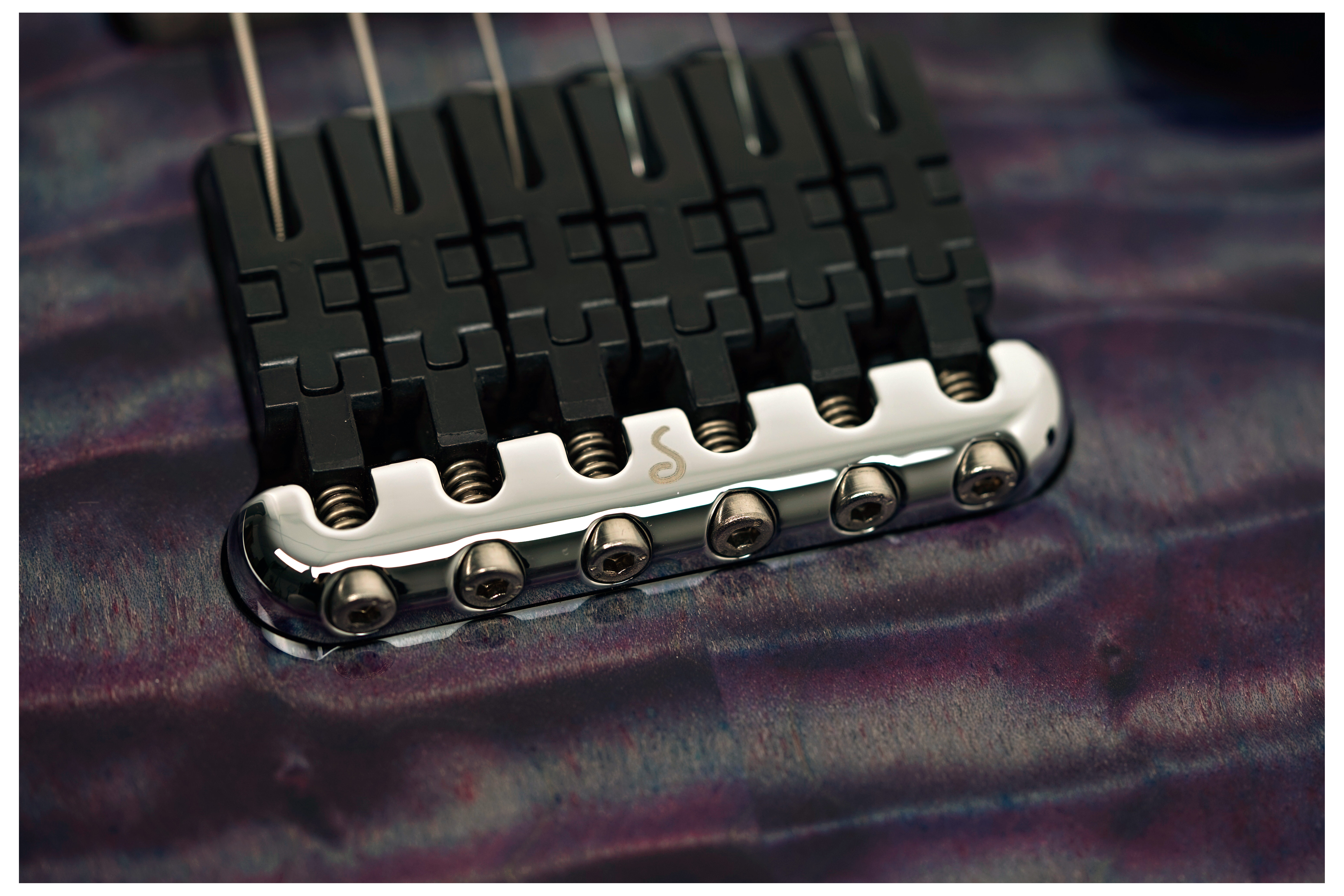Mayones Regius 6 Quilted Maple 5A Top, Master Grade Birdseye Maple Fretboard, Beyond Purple #RF2604276
