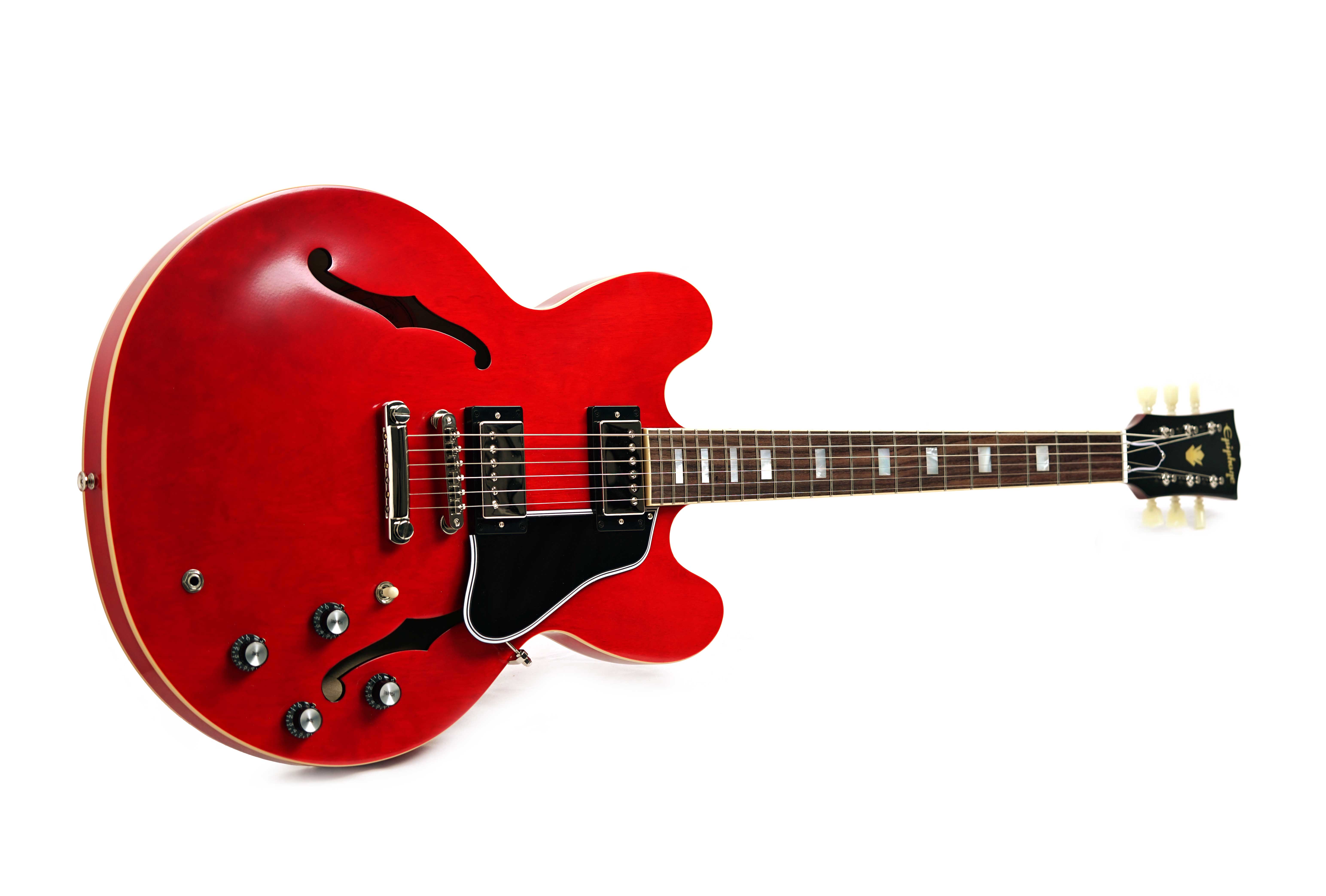 Epiphone Inspired by Gibson Custom 1962 ES-335 Reissue Sixties Cherry (Ex-Demo) #25101510180
