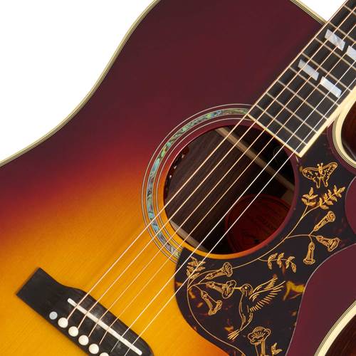 Epiphone Inspired by Gibson Custom Hummingbird Deluxe EC Autumn Burst Epiphone Inspired by Gibson Custom Hummingbird Deluxe EC Autumn Burst