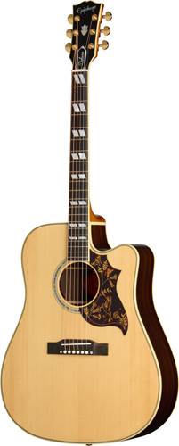 Epiphone Inspired by Gibson Custom Hummingbird Deluxe EC Natural Epiphone Inspired by Gibson Custom Hummingbird Deluxe EC Natural