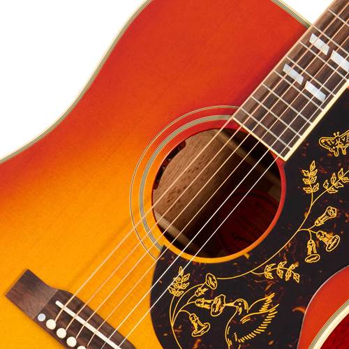 Epiphone Inspired by Gibson Custom 1960 Hummingbird Reissue Heritage Cherry Sunburst Epiphone Inspired by Gibson Custom 1960 Hummingbird Reissue Heritage Cherry Sunburst