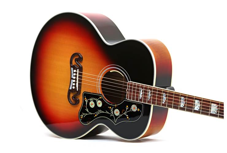 Gibson SJ-200 Standard Maple Tri Burst #20075011 Gibson SJ-200 Standard Maple Tri Burst #20075011