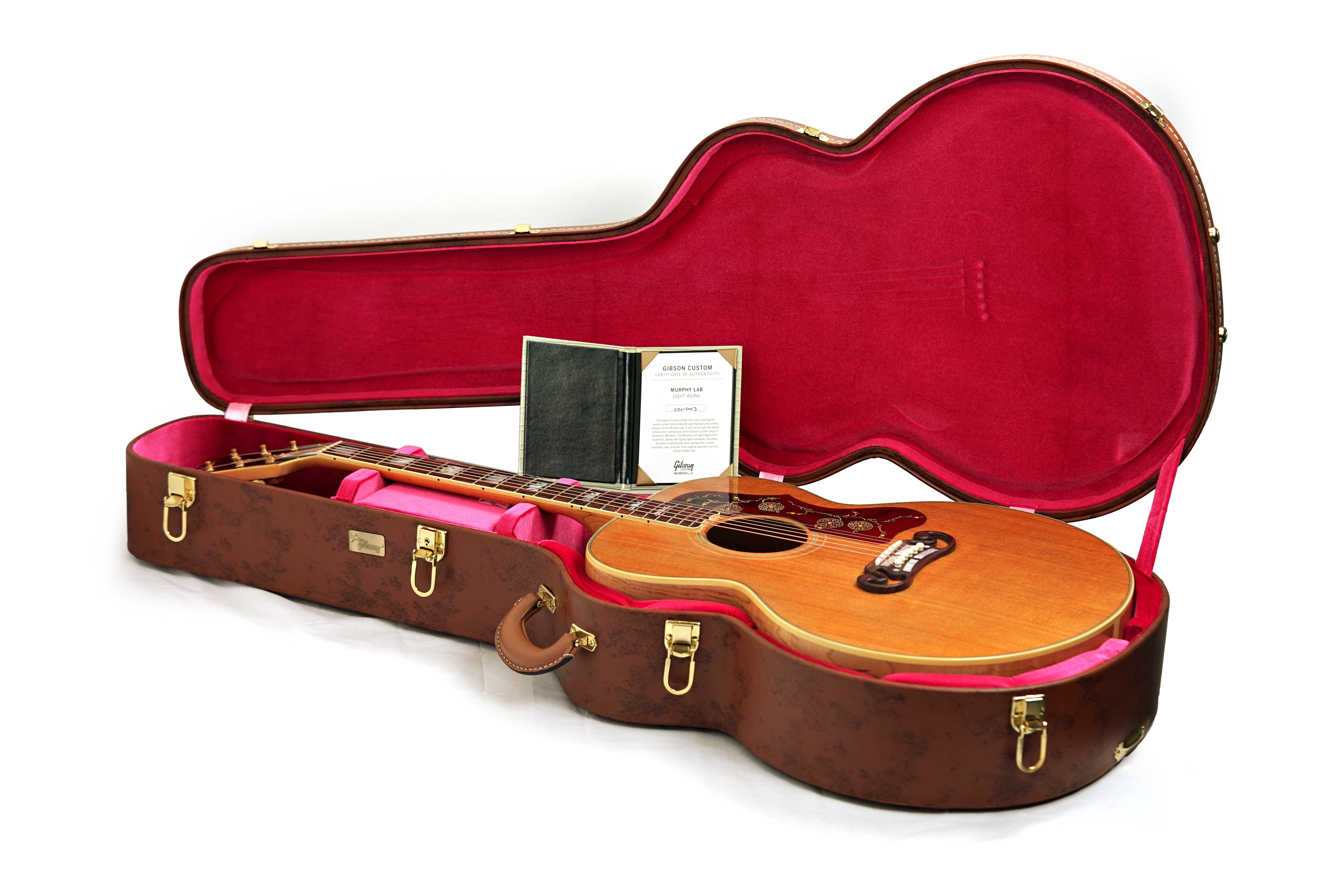 Gibson Custom Murphy Lab 1957 SJ-200 Light Aged Natural #22015003
