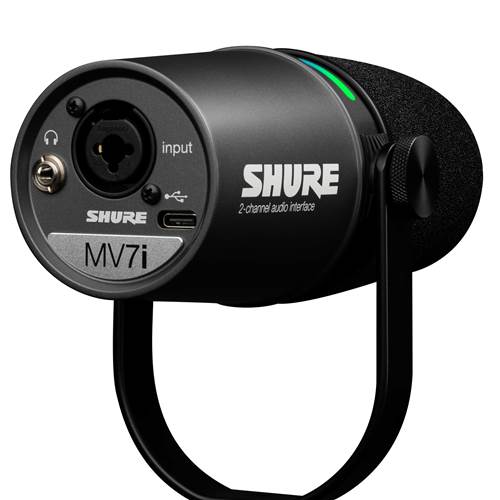 Shure MV7i Smart Mic + Interface Shure MV7i Smart Mic + Interface