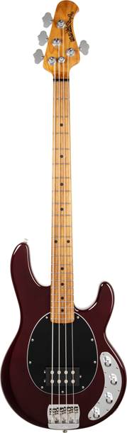 Music Man Stingray Special Translucent Oxblood Maple Fingerboard