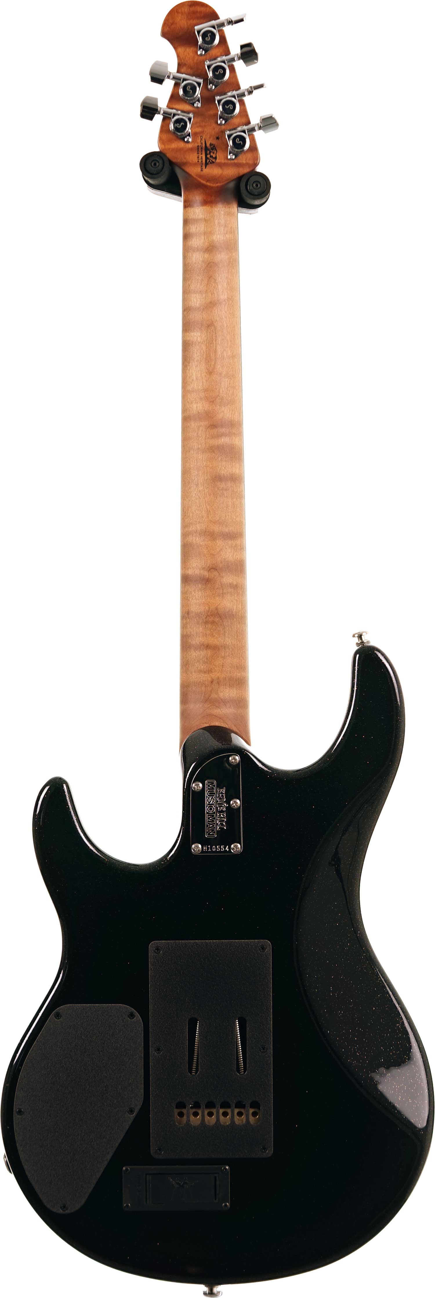 Music Man Luke 4 HH Black Sparkle Rosewood Fingerboard #H10554