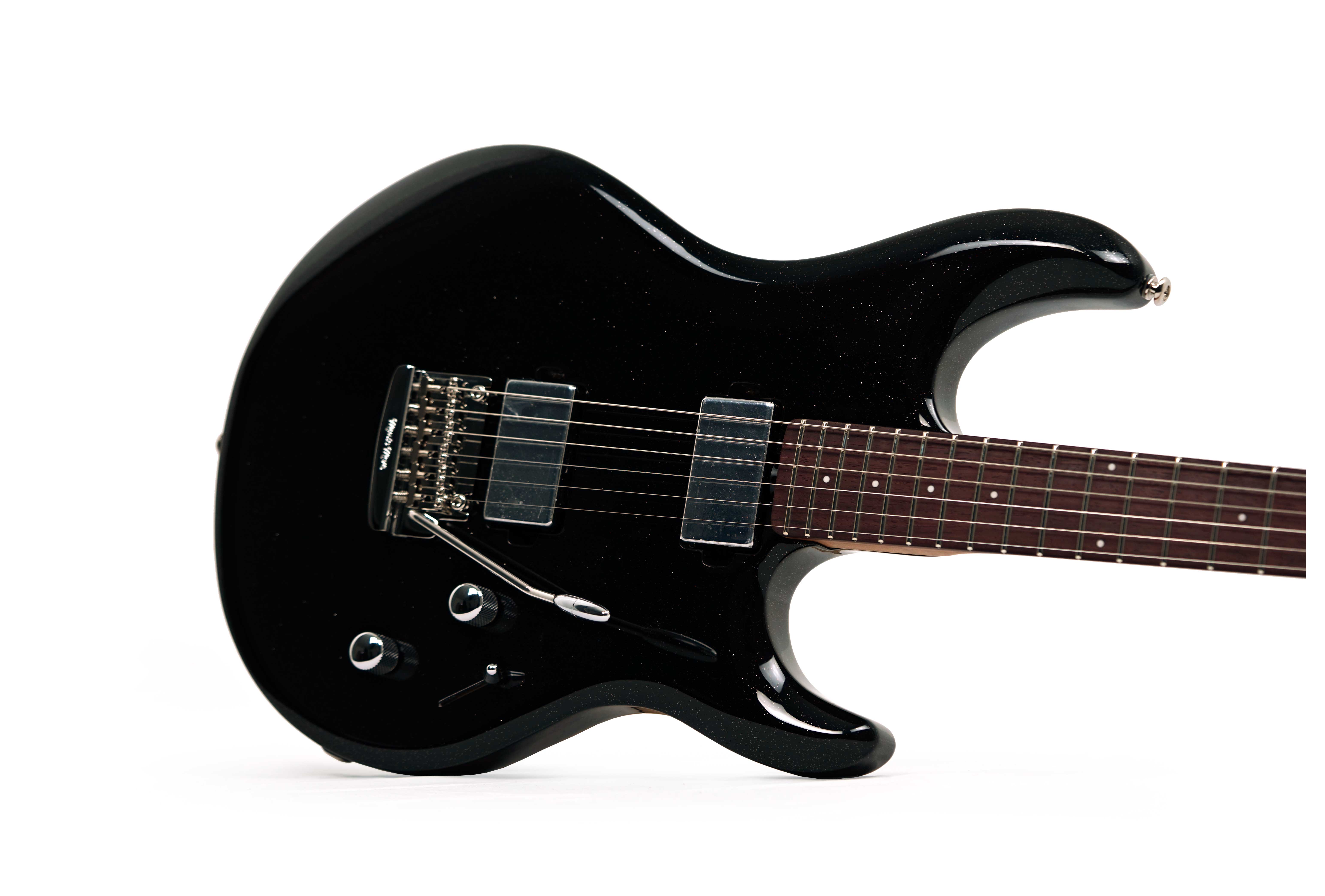 Music Man Luke 4 HH Black Sparkle Rosewood Fingerboard #H10554