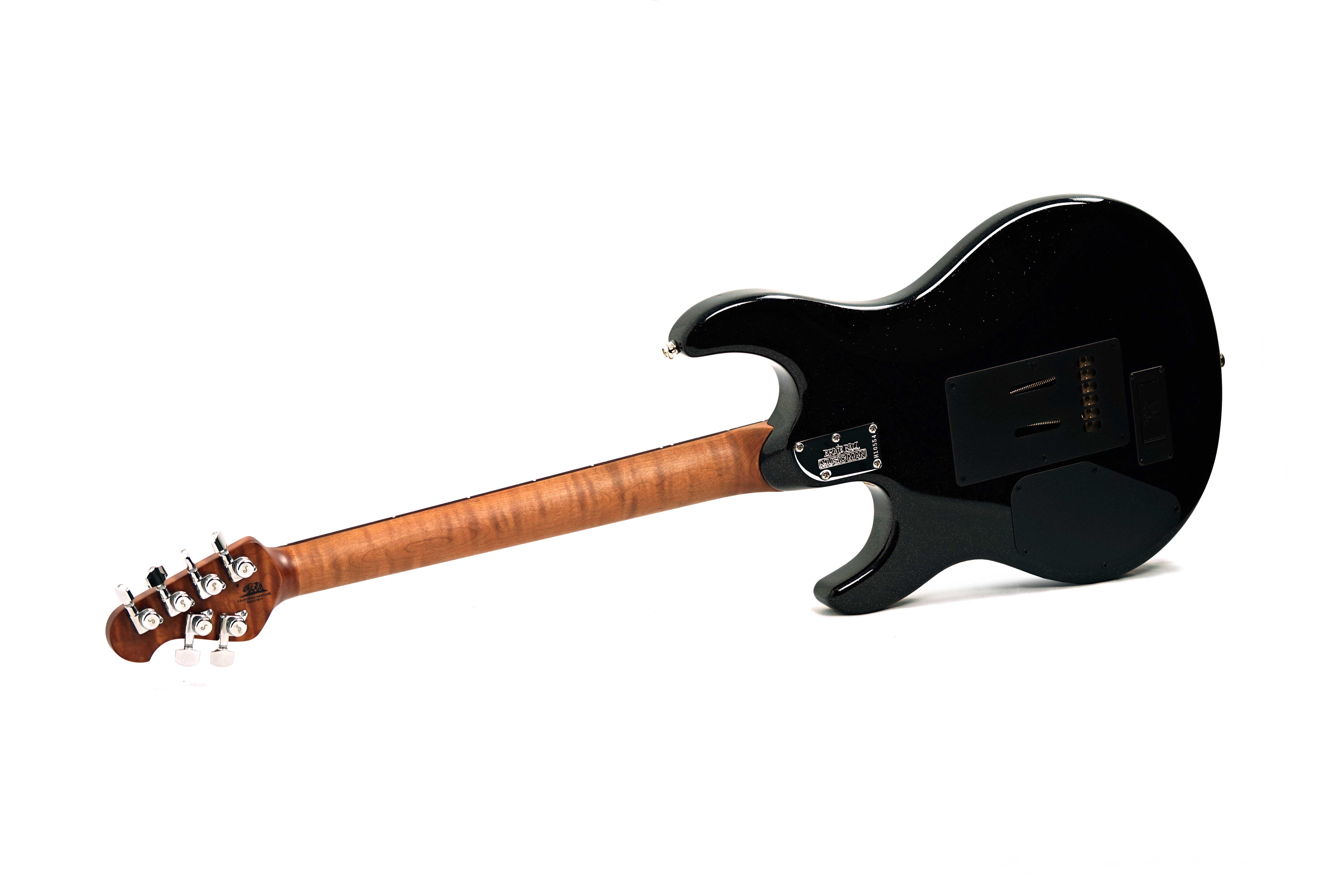 Music Man Luke 4 HH Black Sparkle Rosewood Fingerboard #H10554