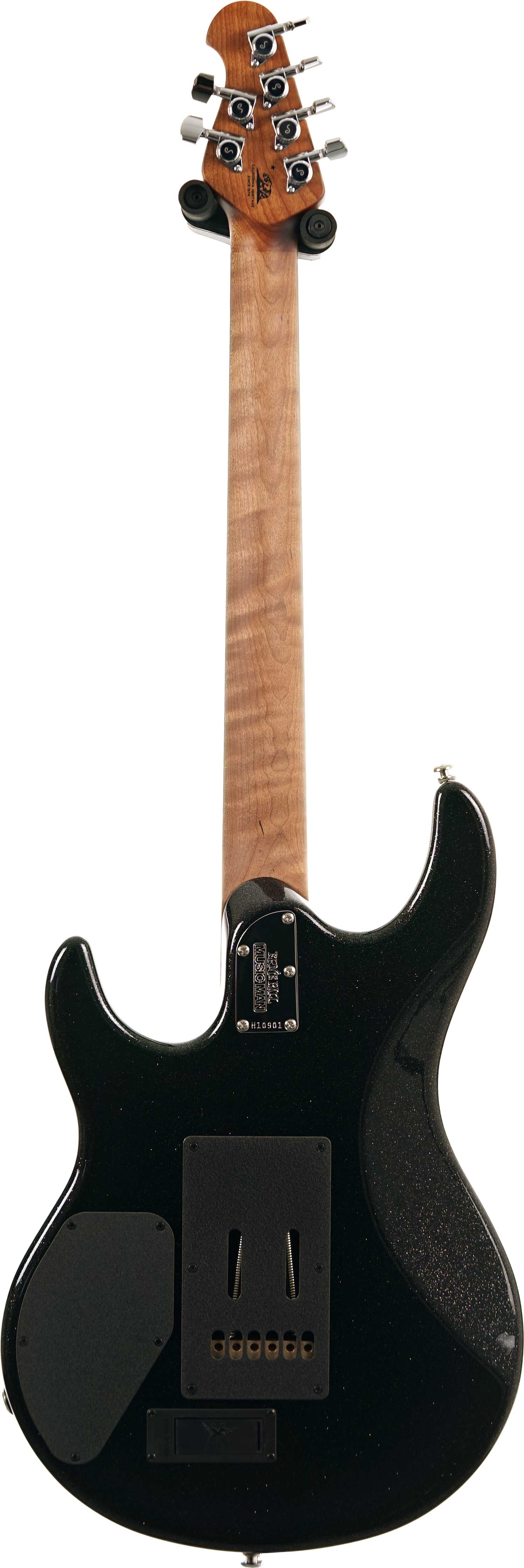 Music Man Luke 4 HSS Black Sparkle Rosewood Fingerboard #H10901
