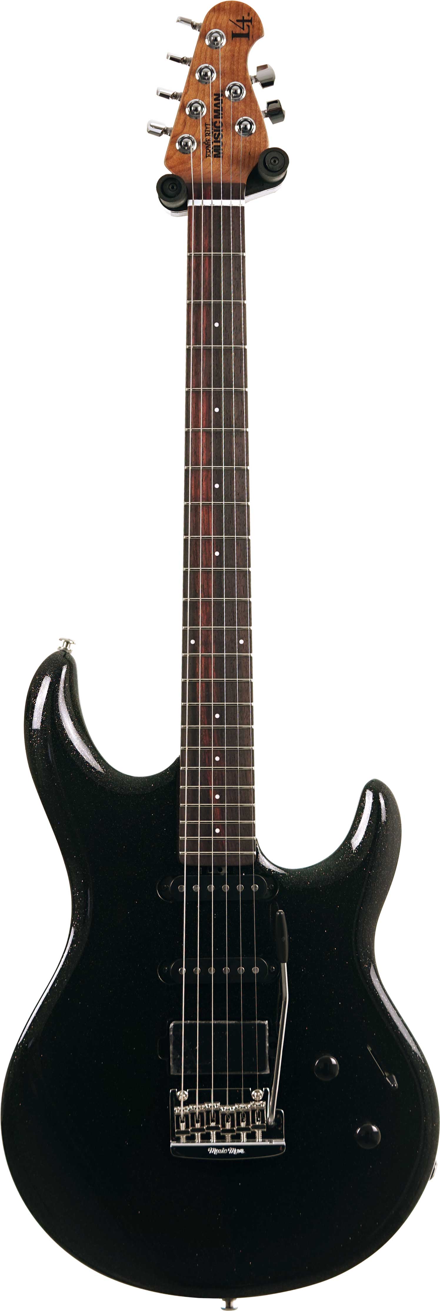 Music Man Luke 4 HSS Black Sparkle Rosewood Fingerboard #H10901