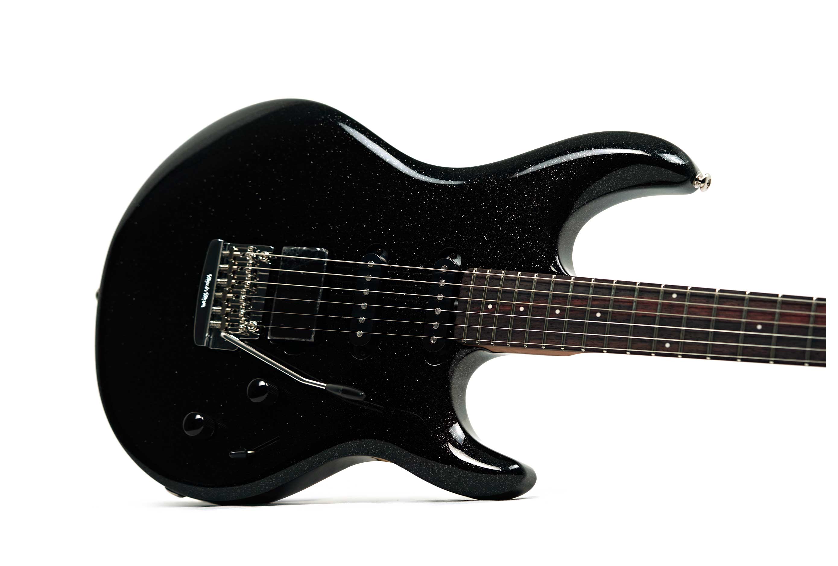 Music Man Luke 4 HSS Black Sparkle Rosewood Fingerboard #H10901