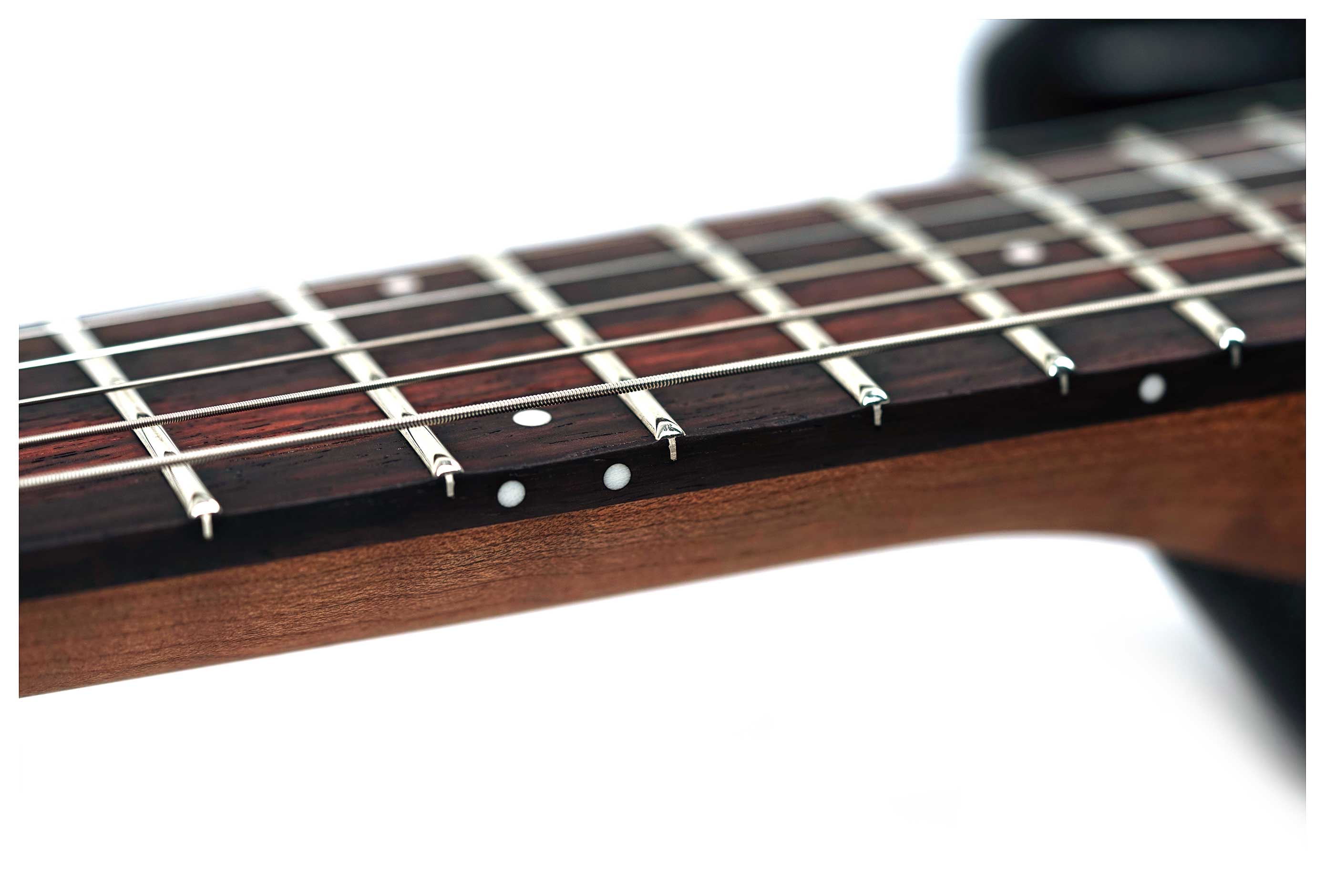 Music Man Luke 4 HSS Black Sparkle Rosewood Fingerboard #H10901