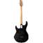 Music Man Luke 4 HSS Black Sparkle Rosewood Fingerboard Back View