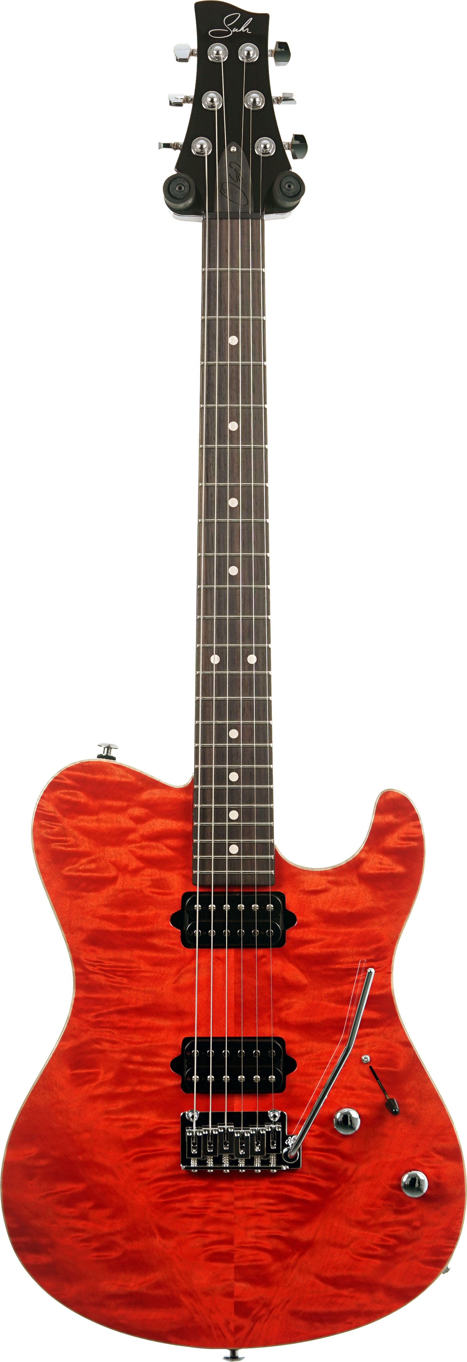 Suhr Oso Figured Maple Orange Stain #90311