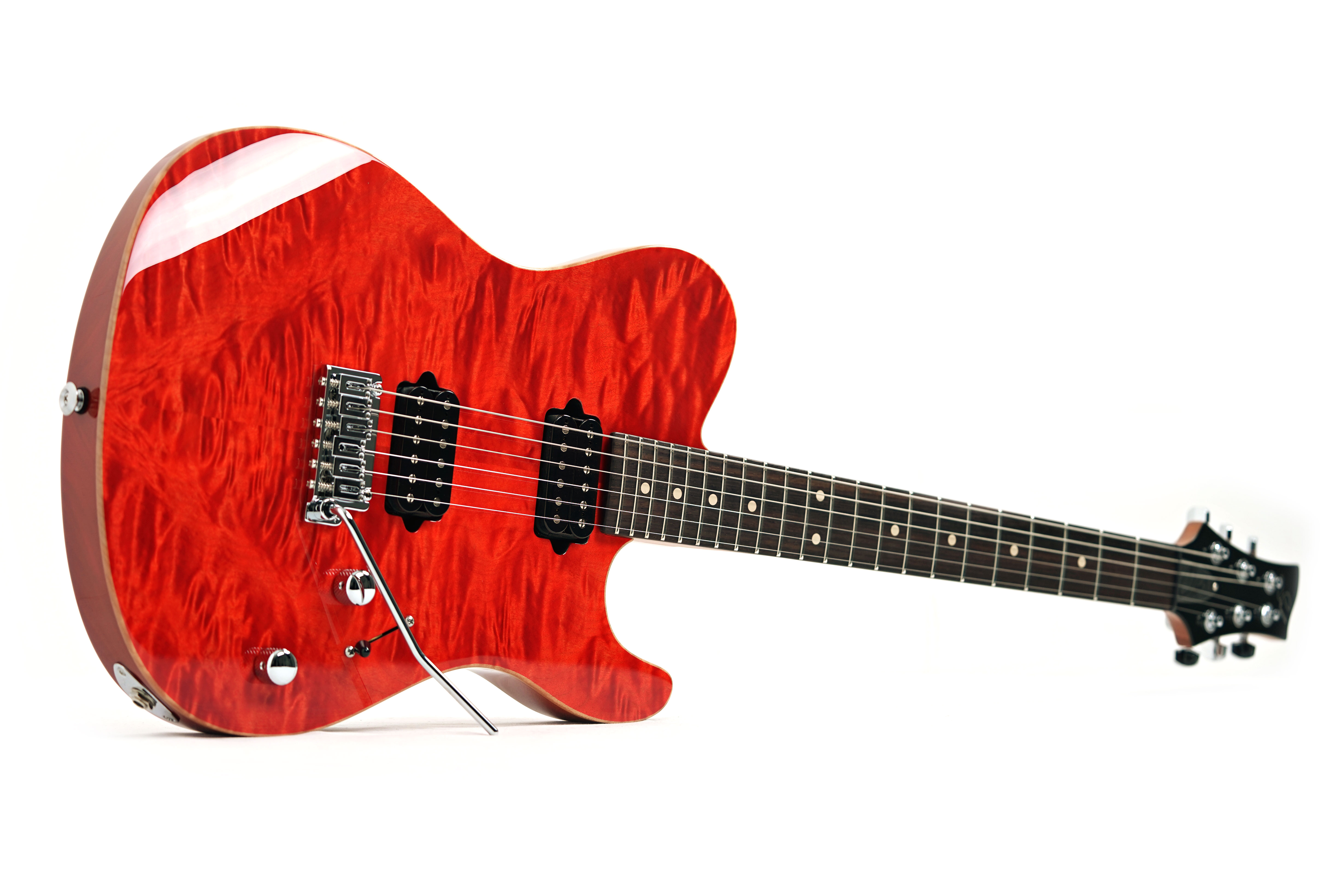 Suhr Oso Figured Maple Orange Stain #90311