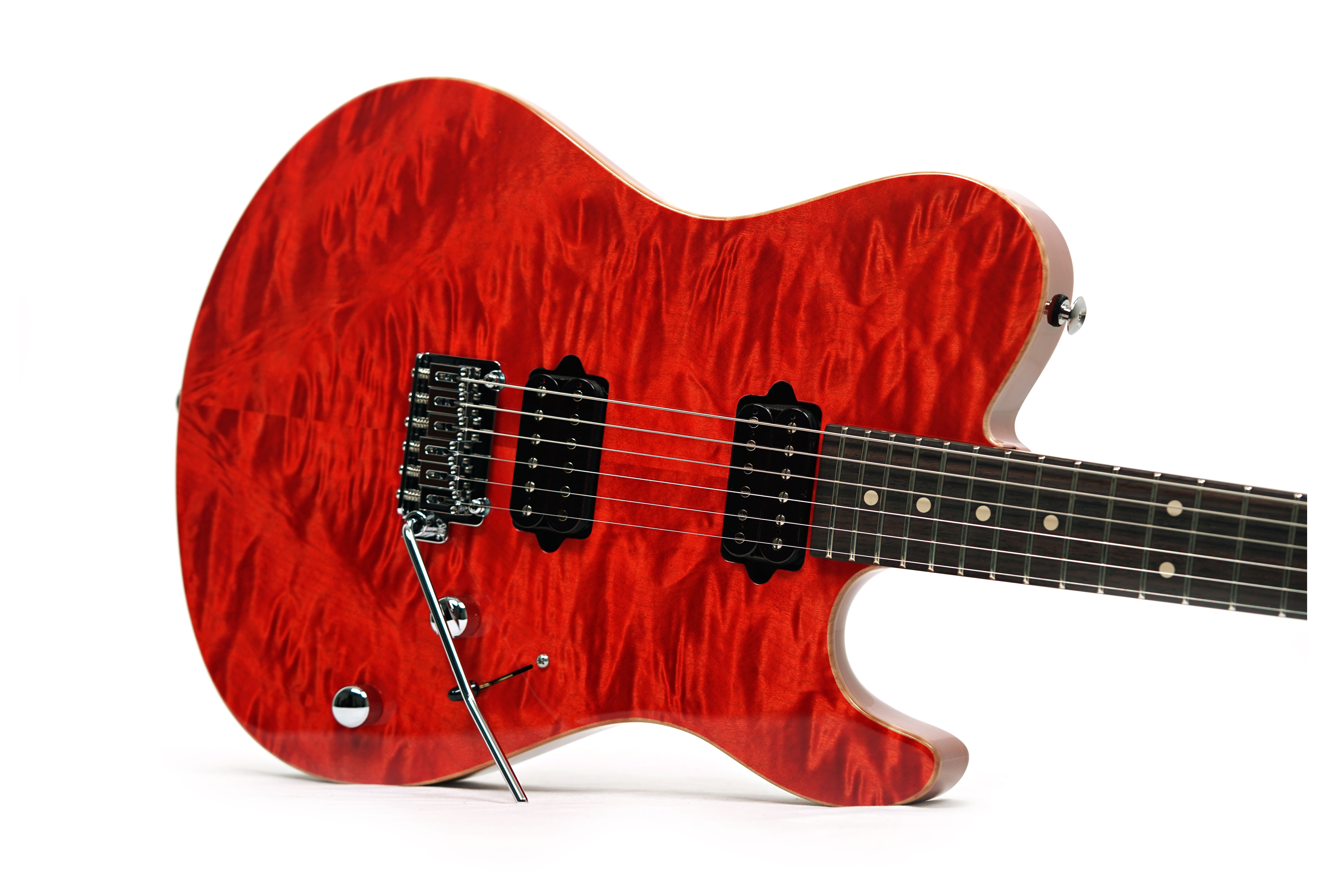 Suhr Oso Figured Maple Orange Stain #90311