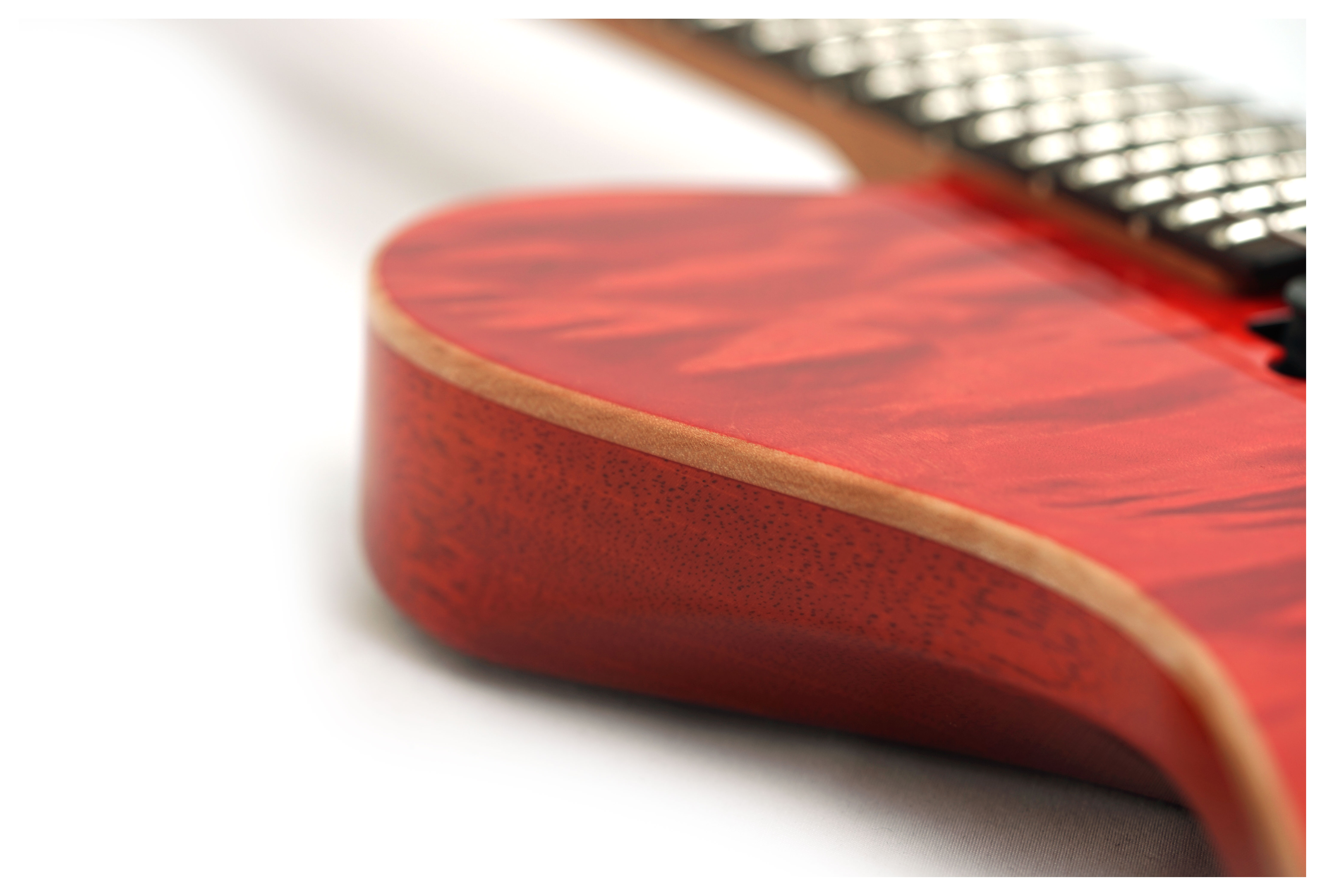 Suhr Oso Figured Maple Orange Stain #90311