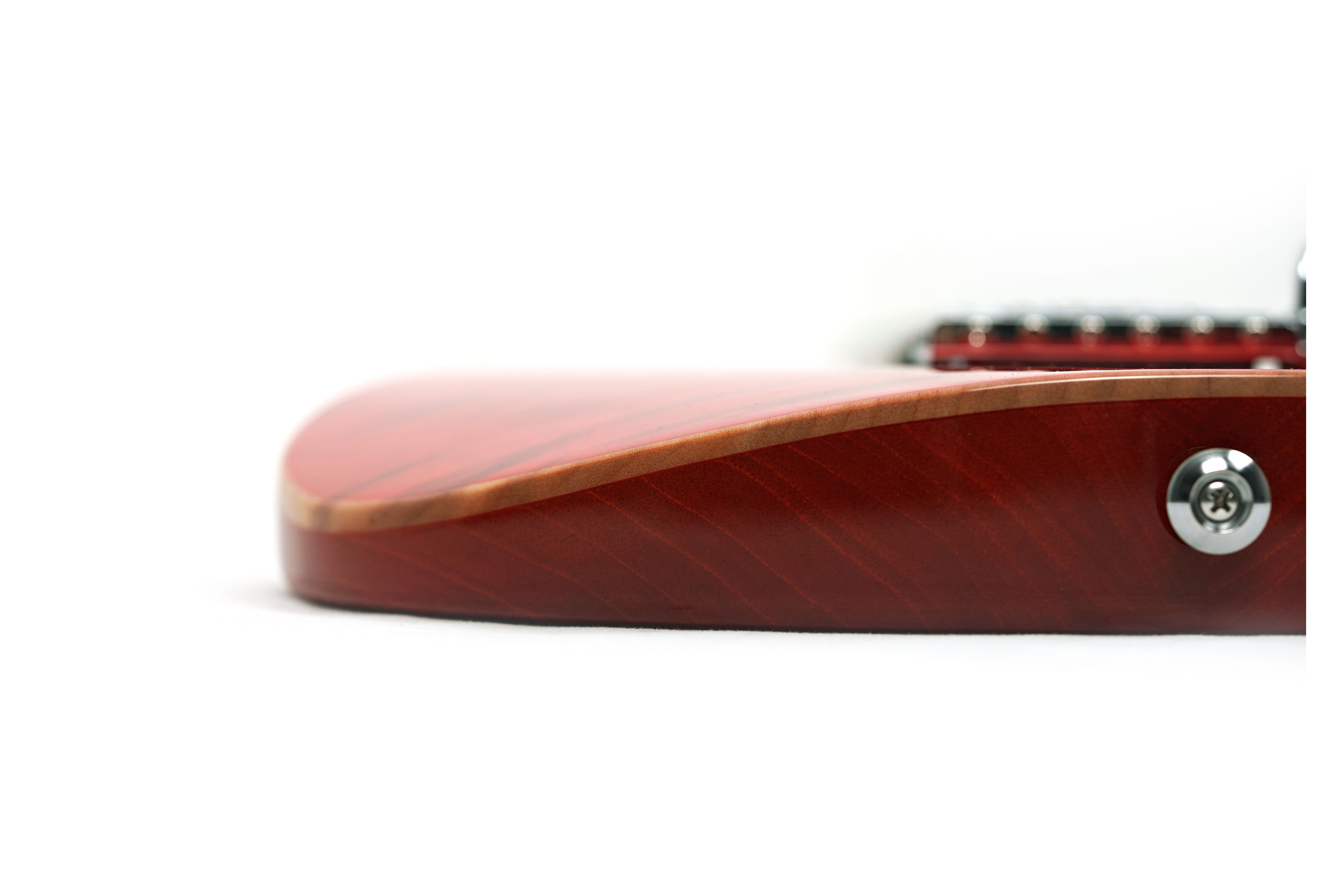 Suhr Oso Figured Maple Orange Stain #90311