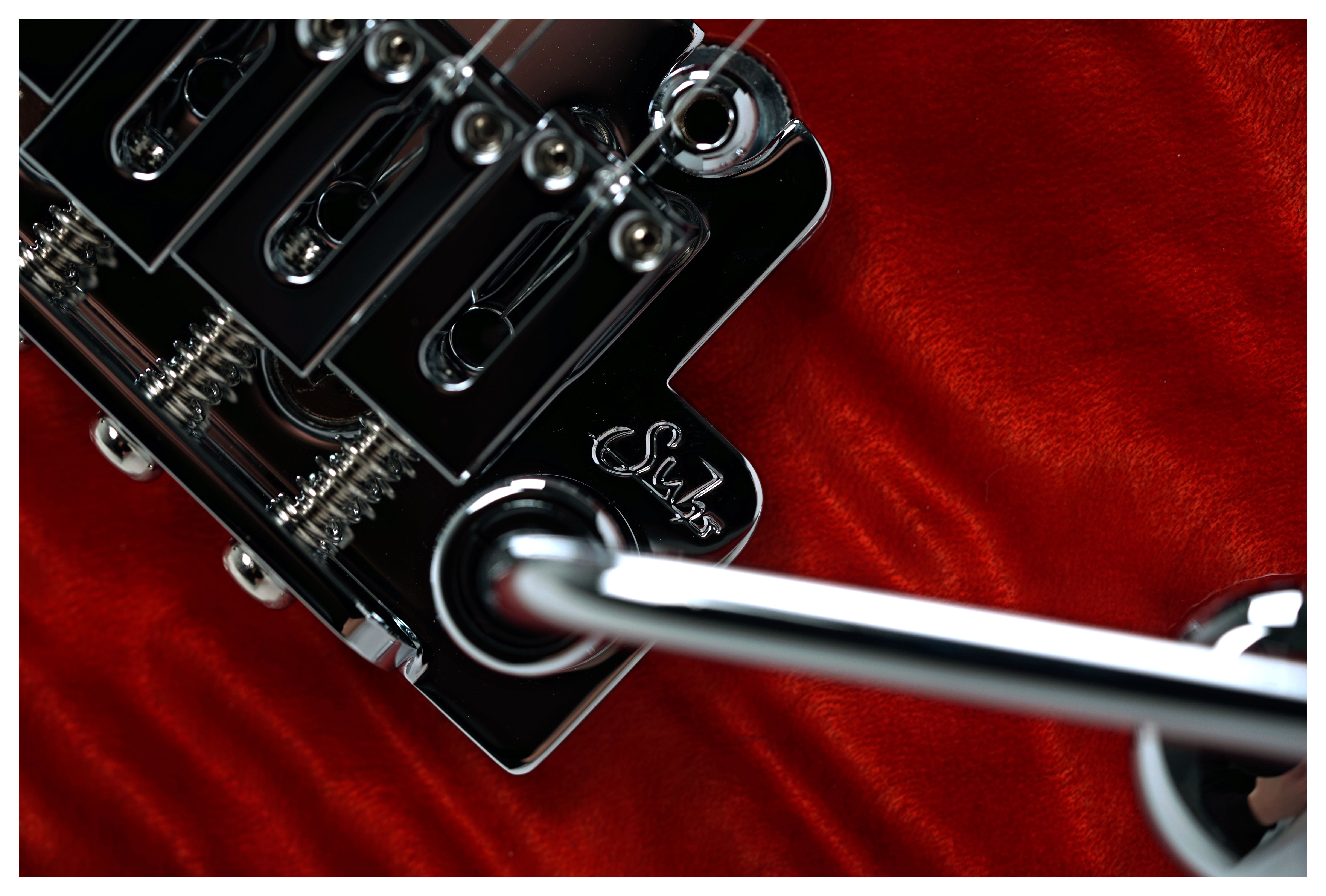 Suhr Oso Figured Maple Orange Stain #90311