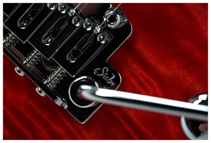 Suhr Oso Figured Maple Orange Stain #90311 Suhr Oso Figured Maple Orange Stain #90311