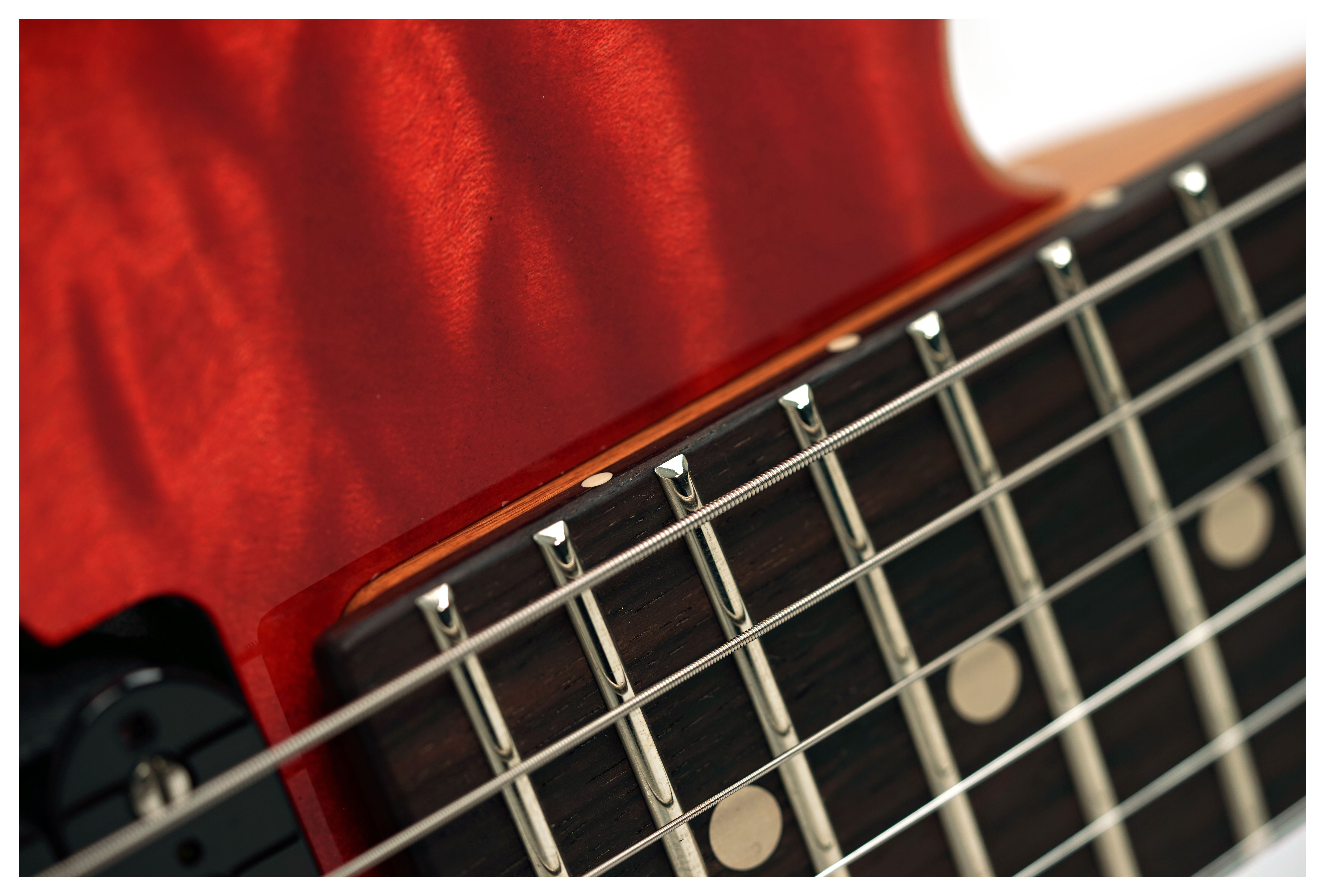 Suhr Oso Figured Maple Orange Stain #90311