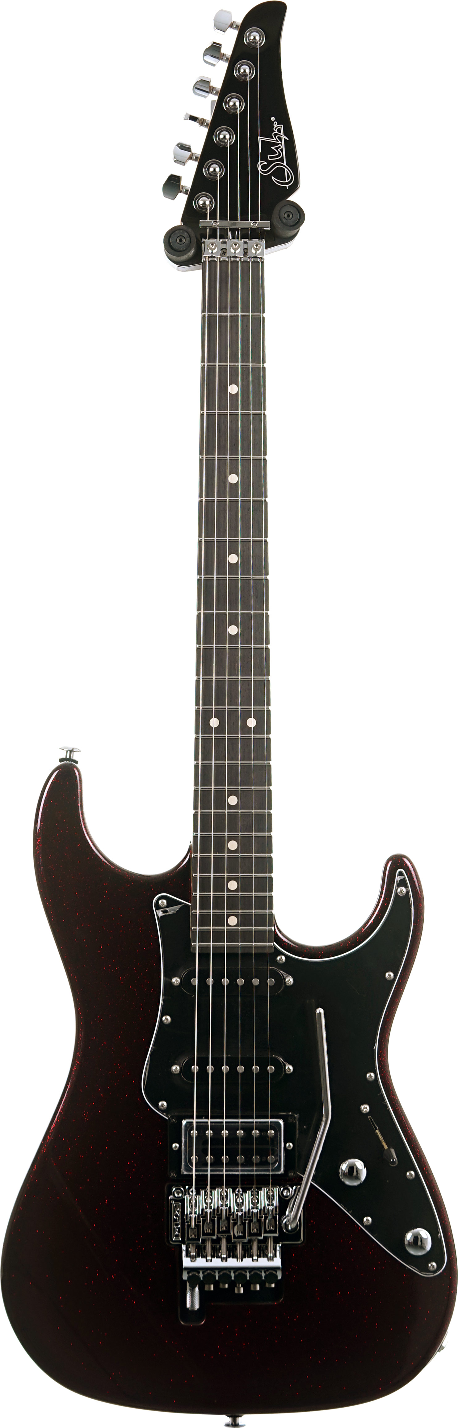 Suhr Pete Thorn Custom HSS Red Sparkle Floyd #90314