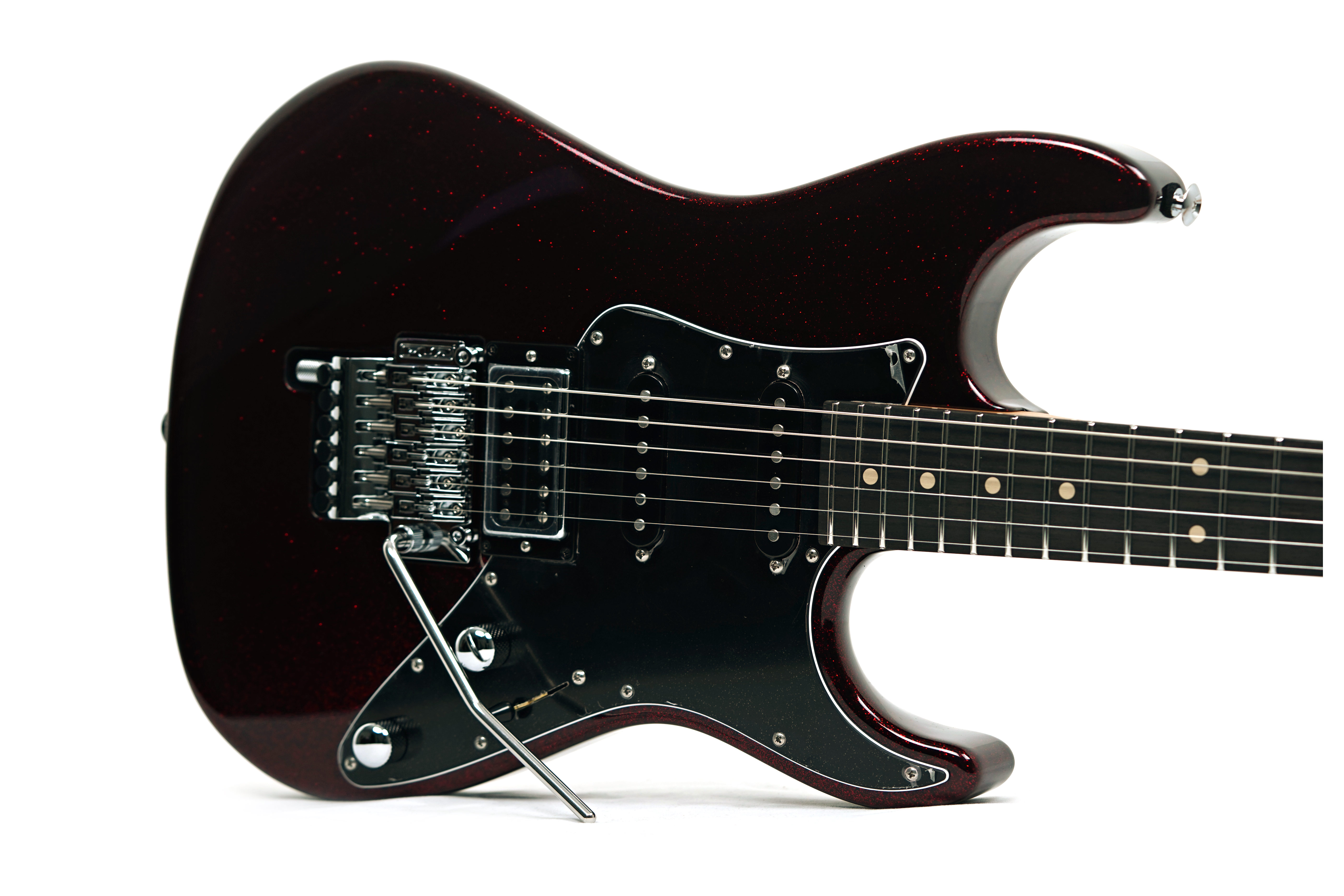 Suhr Pete Thorn Custom HSS Red Sparkle Floyd #90314