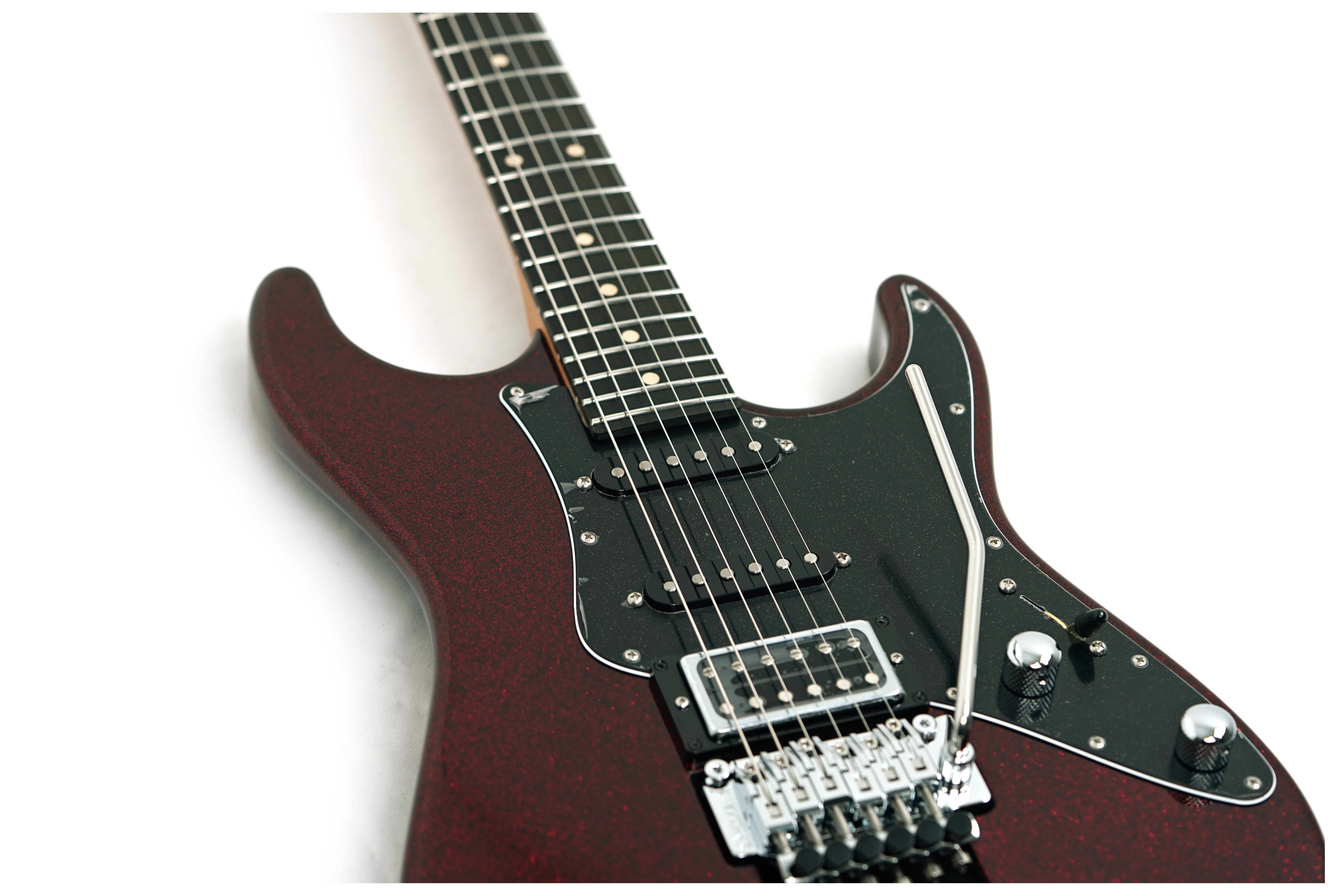 Suhr Pete Thorn Custom HSS Red Sparkle Floyd #90314