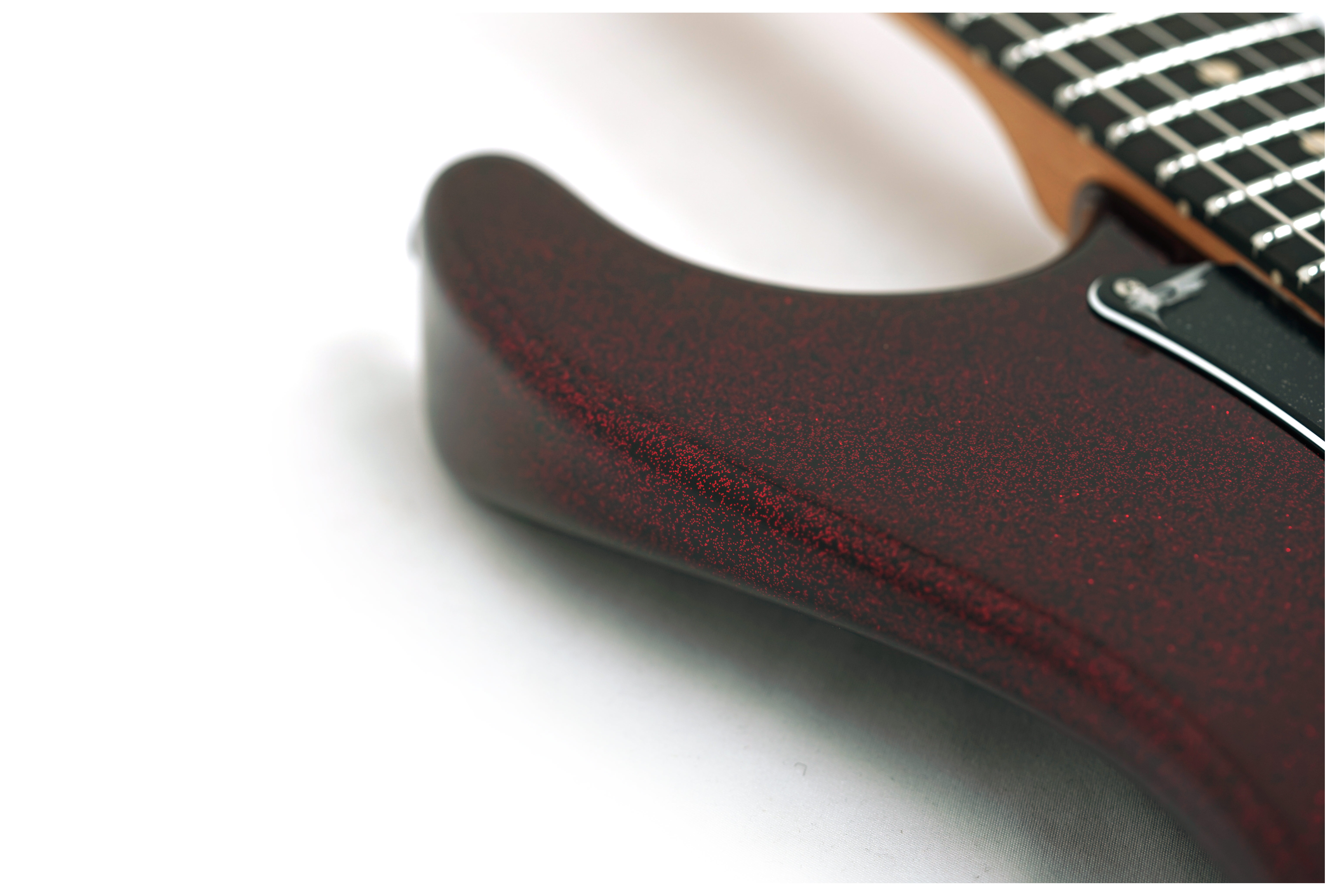 Suhr Pete Thorn Custom HSS Red Sparkle Floyd #90314