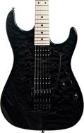 Suhr Limited Edition Standard Thin Burst Quilt Trans Black #90307