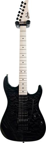 Suhr Limited Edition Standard Thin Burst Quilt Trans Black #90307 Suhr Limited Edition Standard Thin Burst Quilt Trans Black #90307