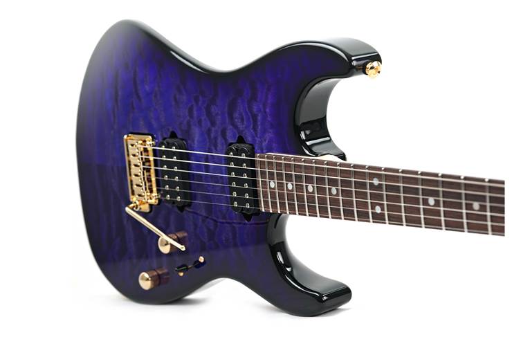 Suhr Limited Edition Standard Thin Burst Quilt Trans Purple #90309 Suhr Limited Edition Standard Thin Burst Quilt Trans Purple #90309