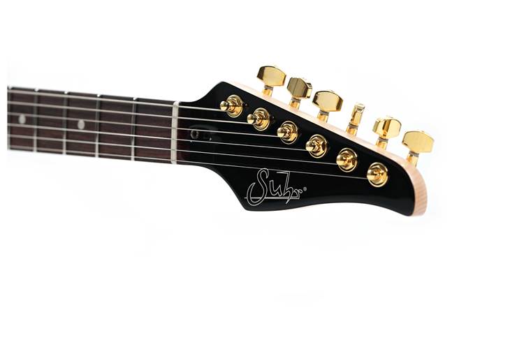 Suhr Limited Edition Standard Thin Burst Quilt Trans Purple #90309 Suhr Limited Edition Standard Thin Burst Quilt Trans Purple #90309