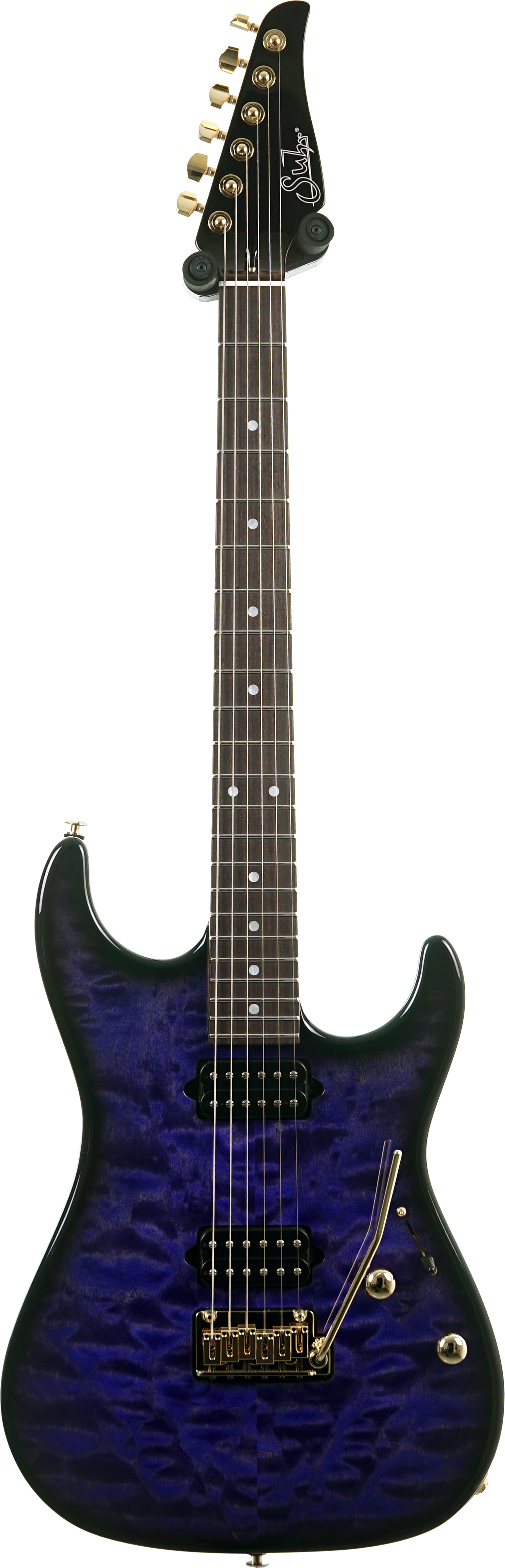 Suhr Limited Edition Standard Thin Burst Quilt Trans Purple #90131