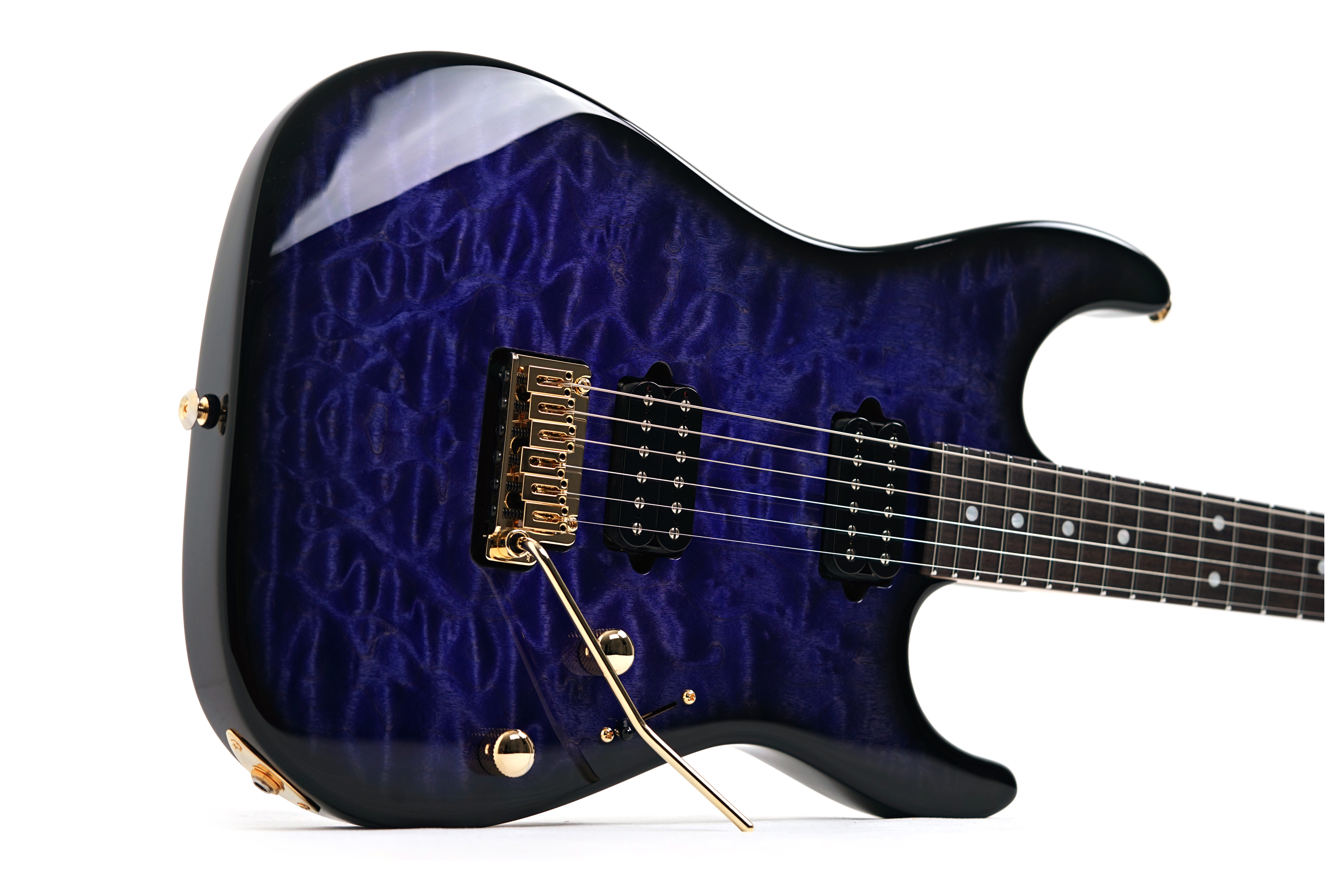 Suhr Limited Edition Standard Thin Burst Quilt Trans Purple #90131