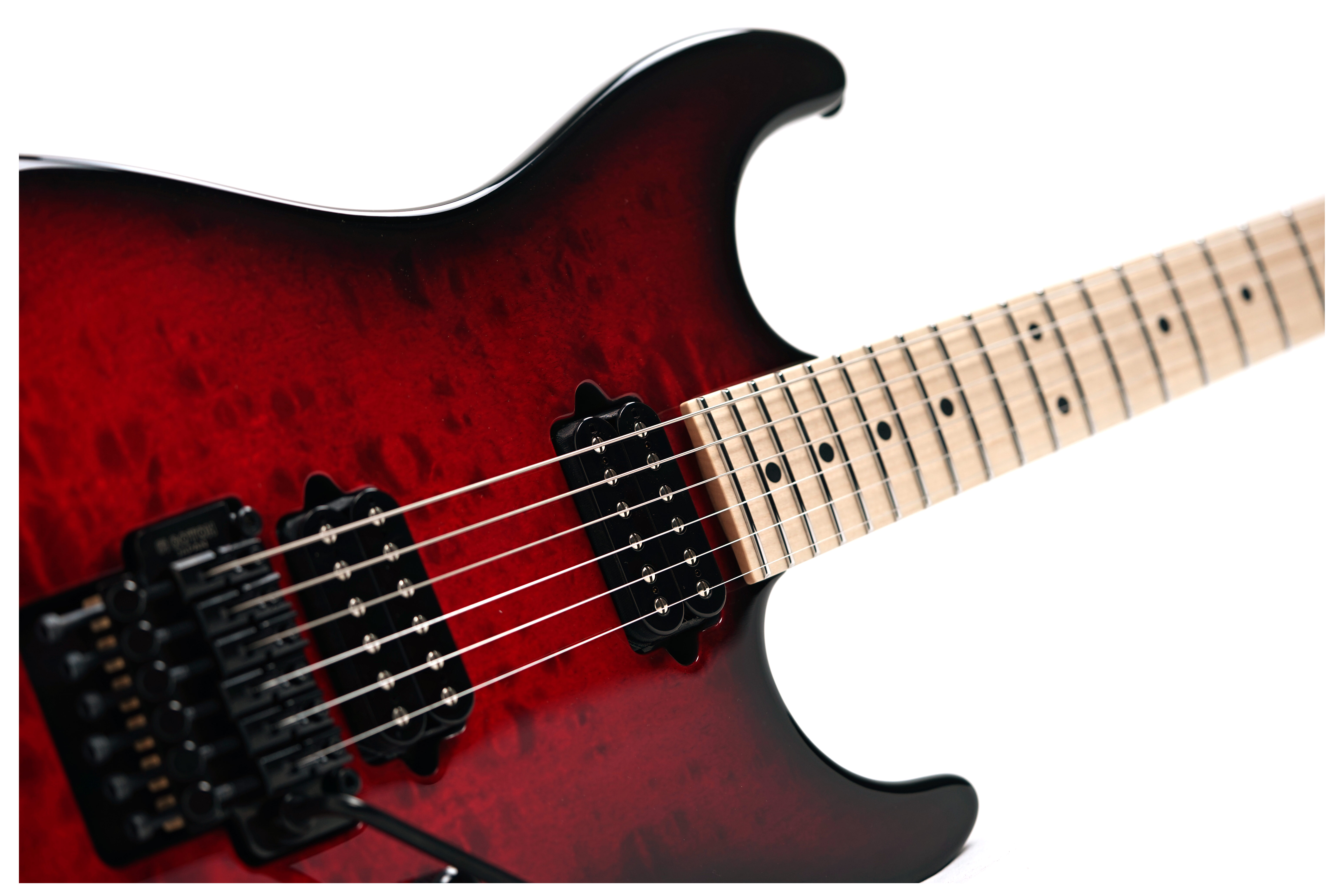 Suhr Limited Edition Standard Thin Burst Quilt Trans Red #90132