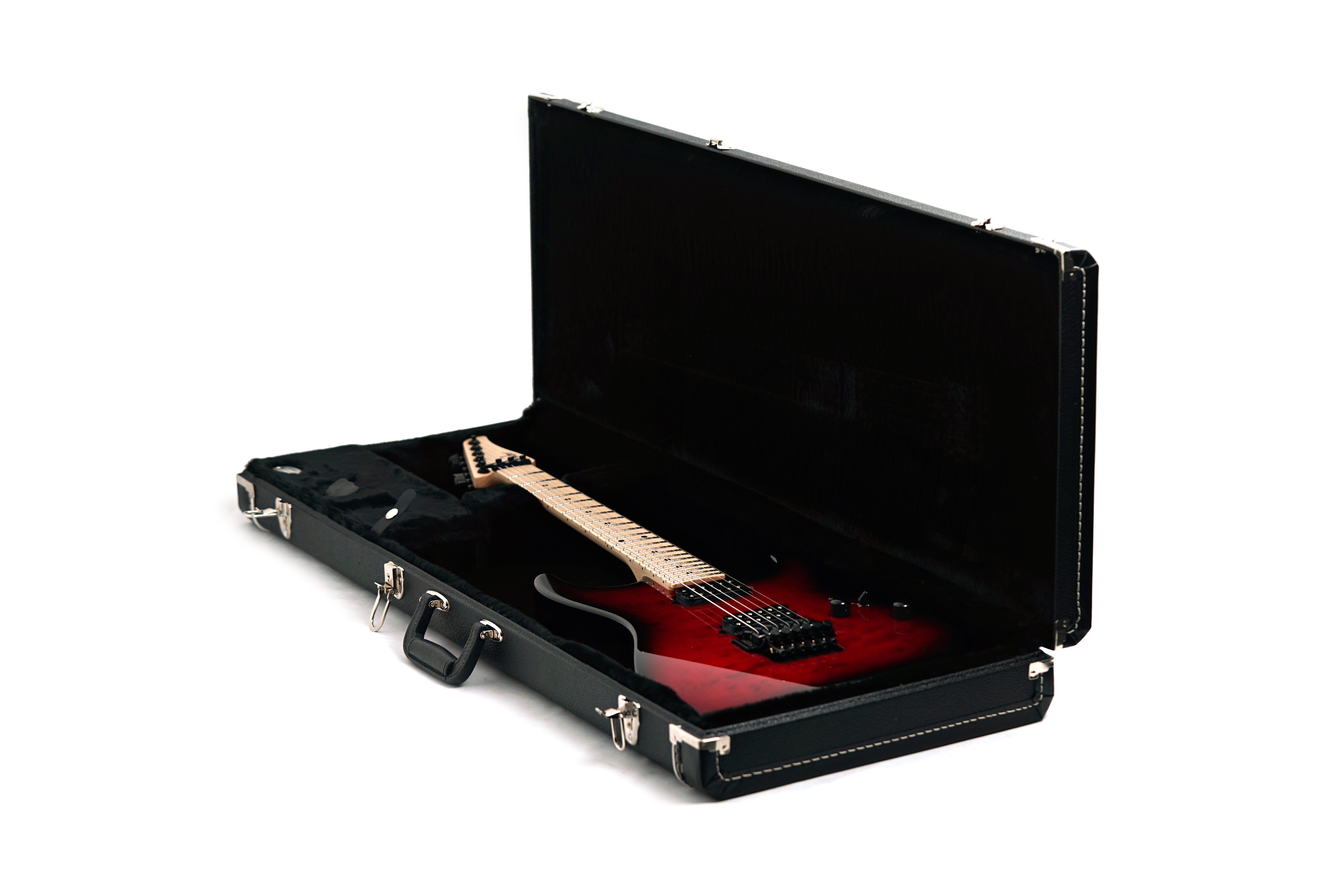 Suhr Limited Edition Standard Thin Burst Quilt Trans Red #90132