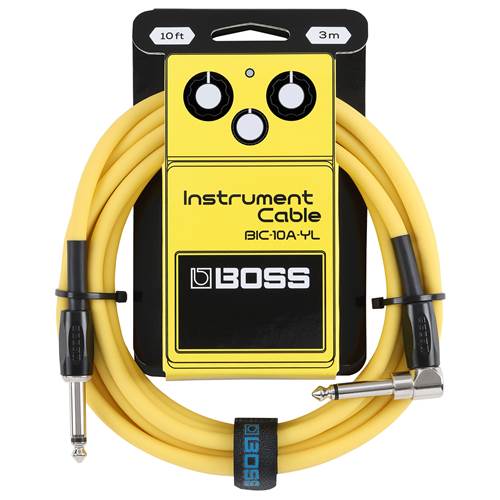 BOSS 3m/10ft Instrument Cable Yellow BOSS 3m/10ft Instrument Cable Yellow