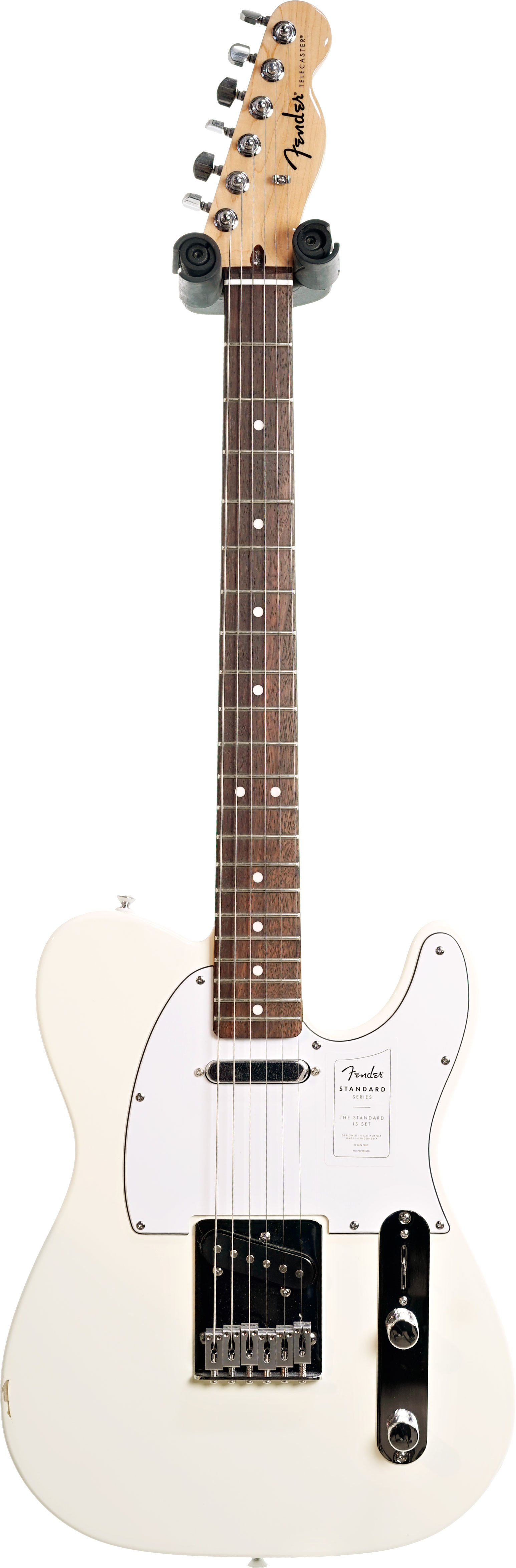 Fender Standard Telecaster Olympic White Indian Laurel Fingerboard (Ex-Demo) #ISFD25001523