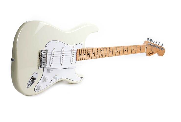 Fender Standard Stratocaster Olympic White Maple Fingerboard (Ex-Demo) #ICF24003109 Fender Standard Stratocaster Olympic White Maple Fingerboard (Ex-Demo) #ICF24003109